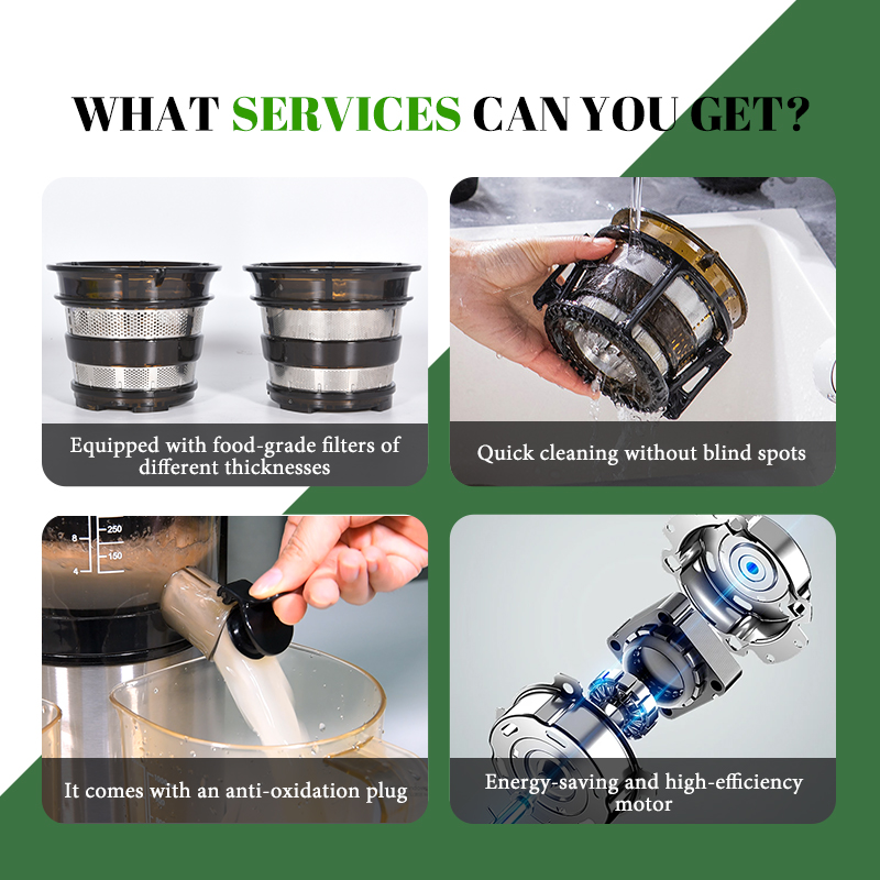 آلة عصر أوتوماتيكية للبرتقال،  - مراجعة Electric Slow Juicer Cold Press وسعره