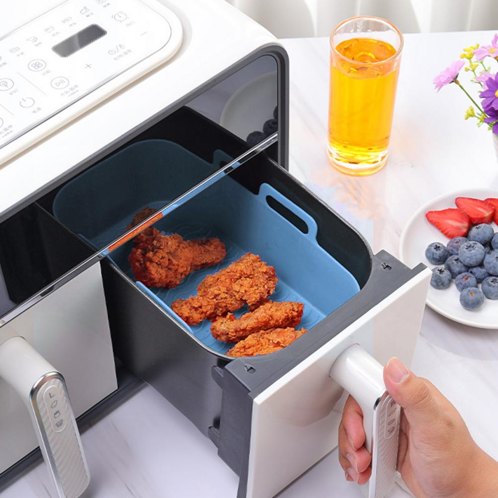 مقلاة هوائية، وعاء قلي مفيد، ب - مراجعة Air Fryer Silicone Pot Liner وسعره