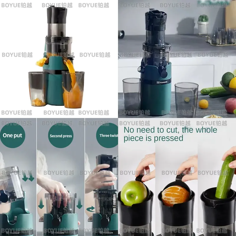 عصارة كهربائية بطيئة كبيرة الس - مراجعة Electric Slow Juicer Cold Press وسعره