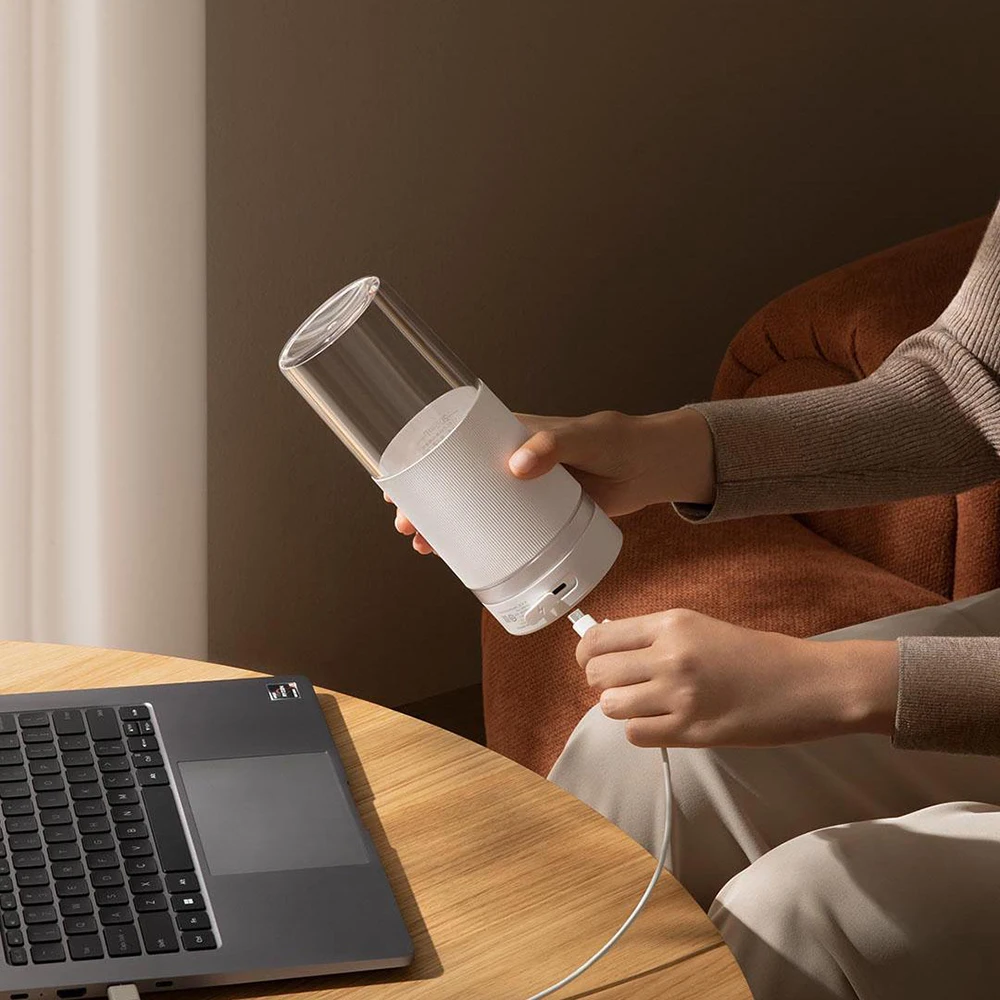 خلاط فواكه كهربائي محمول MIJIA - مراجعة Immersion Hand Blender Set وسعره
