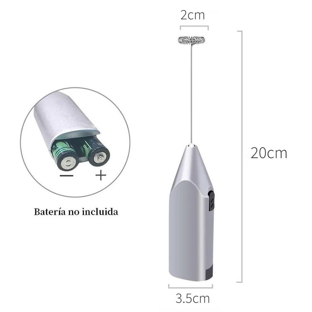 المنزلية الصغيرة الفولاذ المقا - مراجعة Electric Milk Frother Handheld وسعره