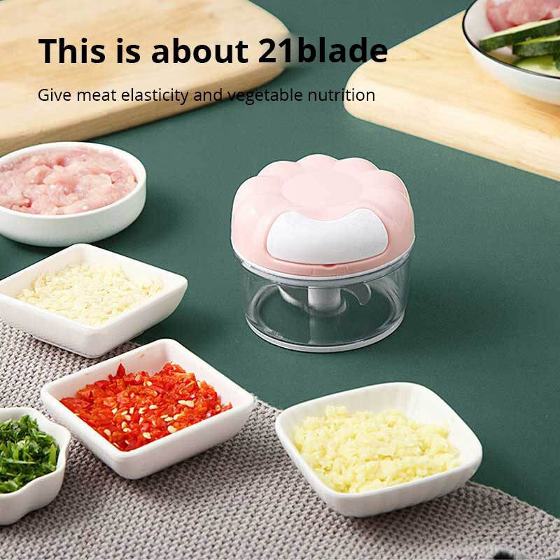 1-خلاط ثوم يدوي باللون الأزرق/ - مراجعة Immersion Hand Blender Set وسعره