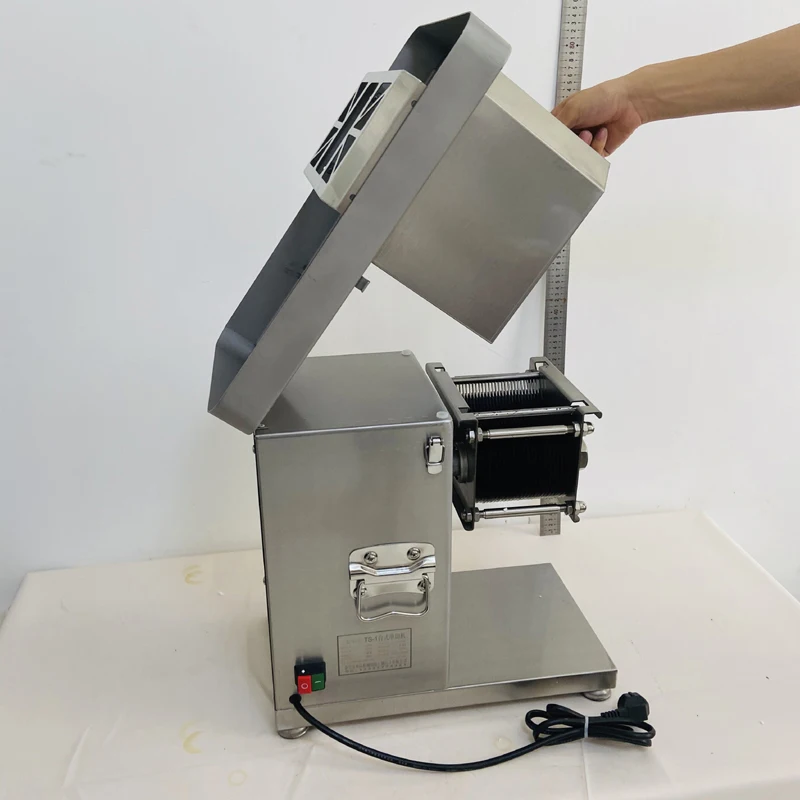 آلة تقطيع اللحوم الكهربائية لل - مراجعة Automatic Meat Slicer Home وسعره