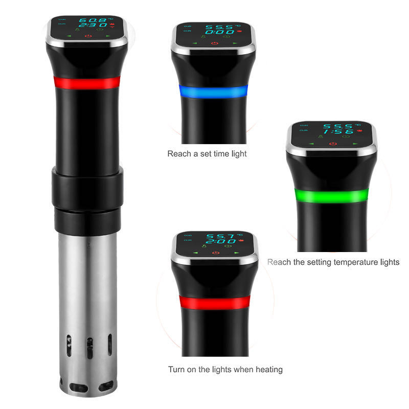 1100W فراغ طعام Sous Vide المح - مراجعة Digital Sous Vide Precision Cooker وسعره