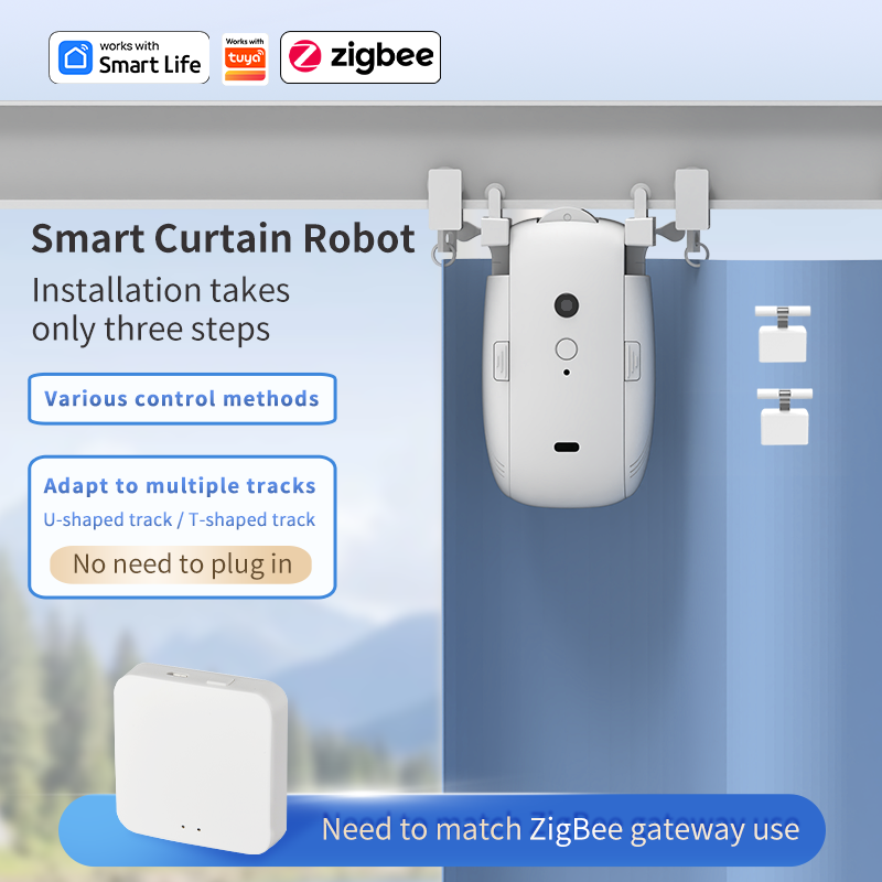 زيجبي الذكية الستار سائق روبوت - مراجعة Home Appliances وسعره