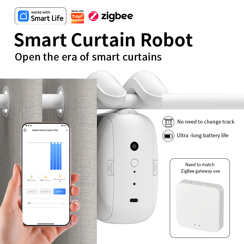 زيجبي الذكية الستار سائق روبوت - مراجعة Home Appliances وسعره