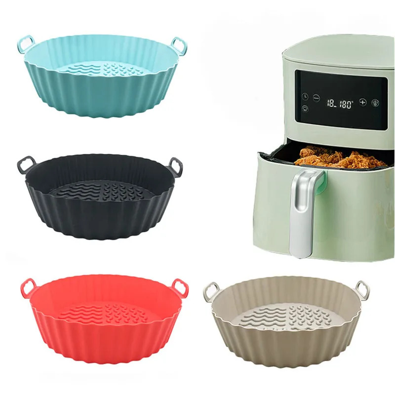 مقلاة هوائية بطانات سيليكون مق - مراجعة Air Fryer Silicone Pot Liner وسعره