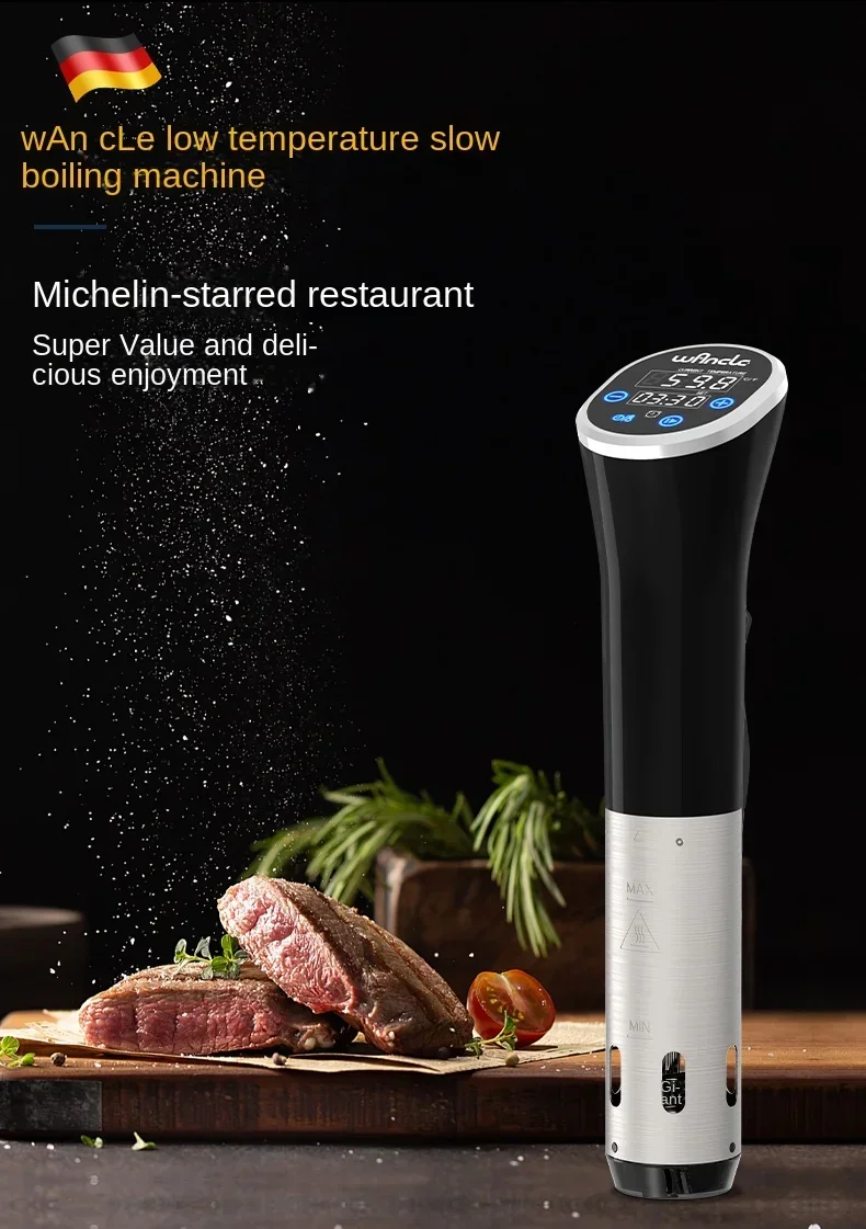 طباخ Sous Vide بقوة 220 فولت م - مراجعة Digital Sous Vide Precision Cooker وسعره