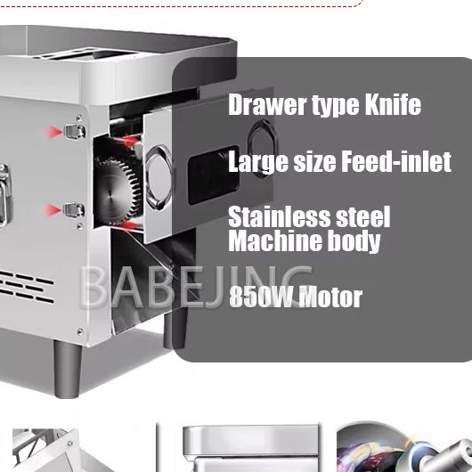 قطاعة لحوم متعددة الوظائف من ا - مراجعة Automatic Meat Slicer Home وسعره