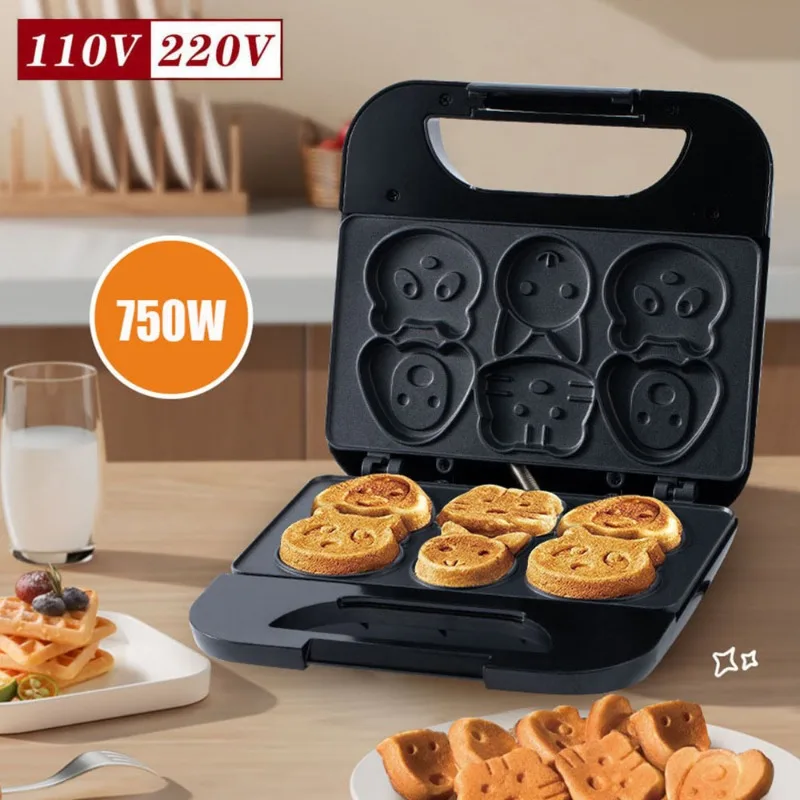 آلة صنع البسكويت المنزلية بتصم - مراجعة Mini Waffle Maker Machine وسعره
