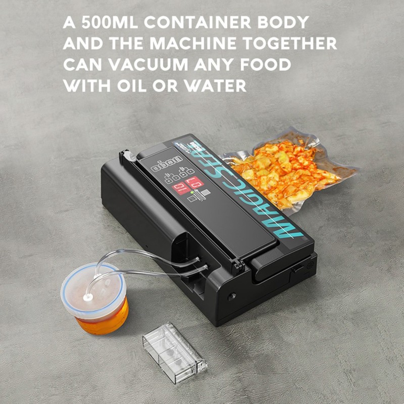 [NEWA08R】 آلة تغليف الطعام بال - مراجعة Food Vacuum Sealer Machine وسعره